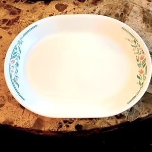 Oval Corelle Platter Rosemarie